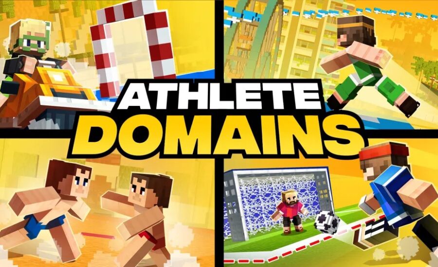 Athlete Domains: Where Sports and Minecraft Collide